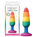 Colours Pride Edition Pleasure Rainbow 11 Cm Small Butt Plug