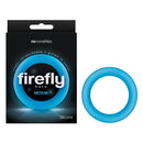 55 Mm Firefly Halo Glow In Dark Blue Medium Cock Ring