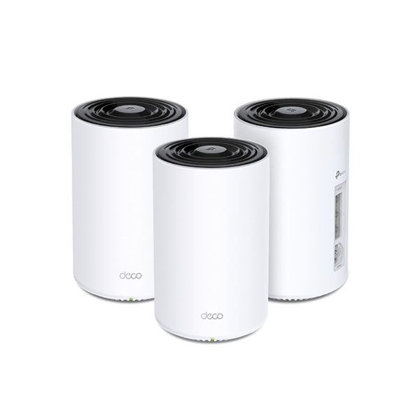 TP Link Deco Px50 3 Pack Ax3000 G1500 Whole Home Powerline Mesh Wifi