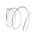 Nato Razor Wires Helical Wire Rolls 2 Pcs Galvanized Steel 60 M