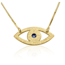 Evil Eye Necklace With Birthstone