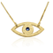 Evil Eye Necklace With Birthstone