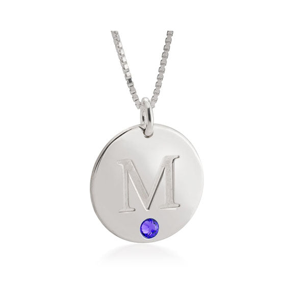 Necklace With Initial Pendant