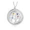Family Tree Necklace with Birthstones