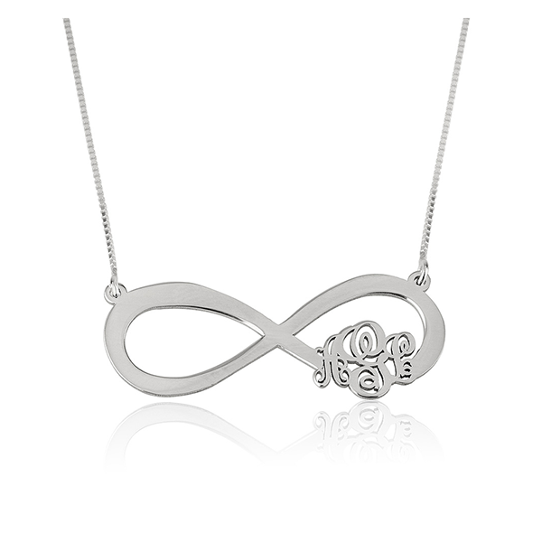 Infinity Monogram Necklace
