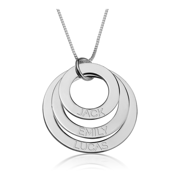 Engraved Mother Necklace