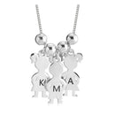 Boy And Girl Necklace Charm