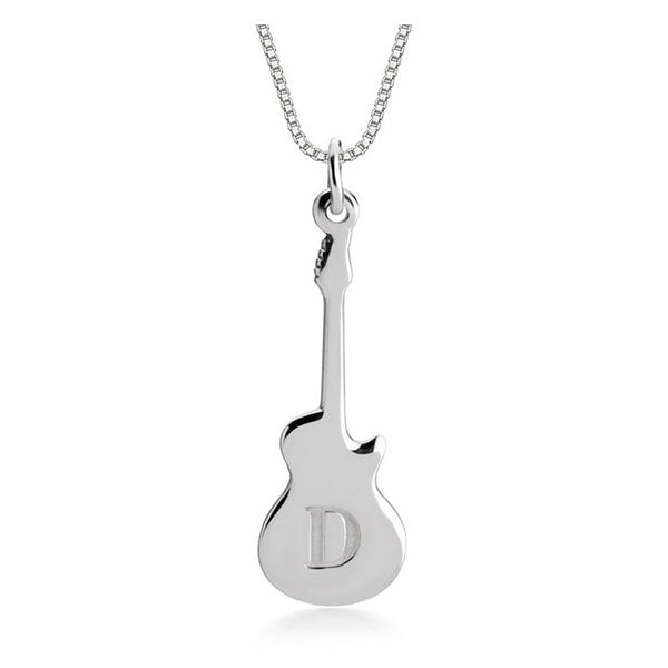 Personalised Guitar Necklace