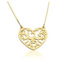 Arabic Heart Name Necklace