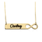 Infinity Bar Necklace