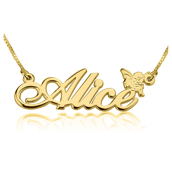 Classic Name Necklace with Symbol
