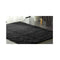 New Designer Shaggy Floor Confetti Rug Black 80X120Cm