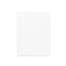 Nightstand White Solid Pine Wood