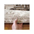 Non Shedding Boston Brown Hallway Runner Rug