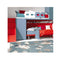Non Shedding Kidszoo Blue Rug