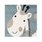 Non Shedding Kidszoo Blue Rug