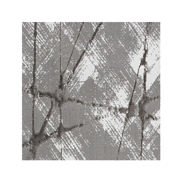 Non Shedding Lotus Grey Contemporary Rug