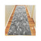 Non Shedding Lotus Grey Contemporary Rug