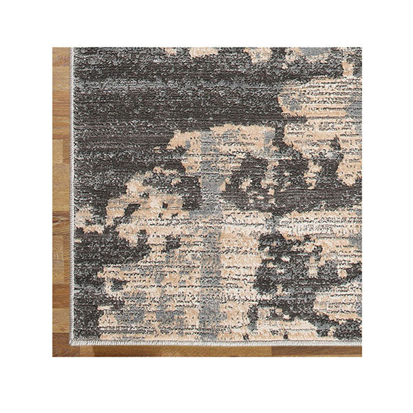 Non Shedding Lotus Light Grey Rug