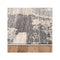 Non Shedding Lotus Light Grey Rug