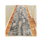 Non Shedding Lotus Light Grey Rug
