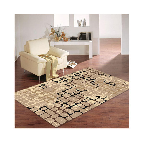 Non Shedding Ruby Beige Rug