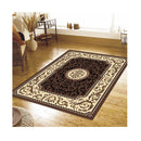 Non Shedding Ruby Brown Rug