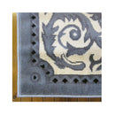 Non Shedding Ruby Grey Rug