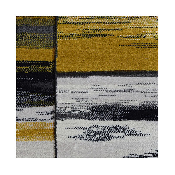 Non Shedding Sungate Gold Hallway Runner Rug