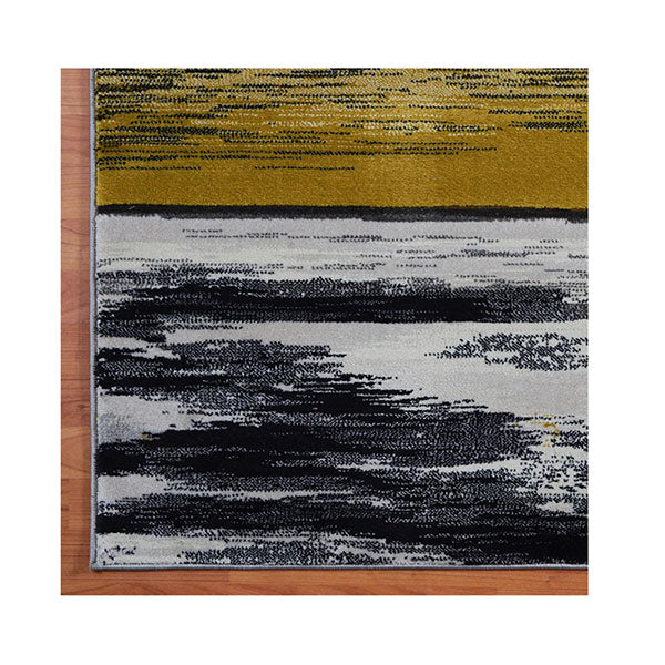Non Shedding Sungate Gold Hallway Runner Rug