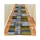 Non Shedding Sungate Gold Hallway Runner Rug