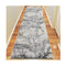 Non Shedding Urban Grey Hallway Runner Rug