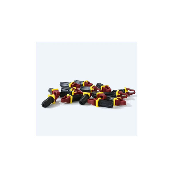 Rackstuds 20Pcs Maroon Nuts