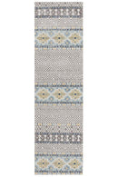 Oasis Sabrina Blue Tribal Rug