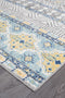 Oasis Sabrina Blue Tribal Rug