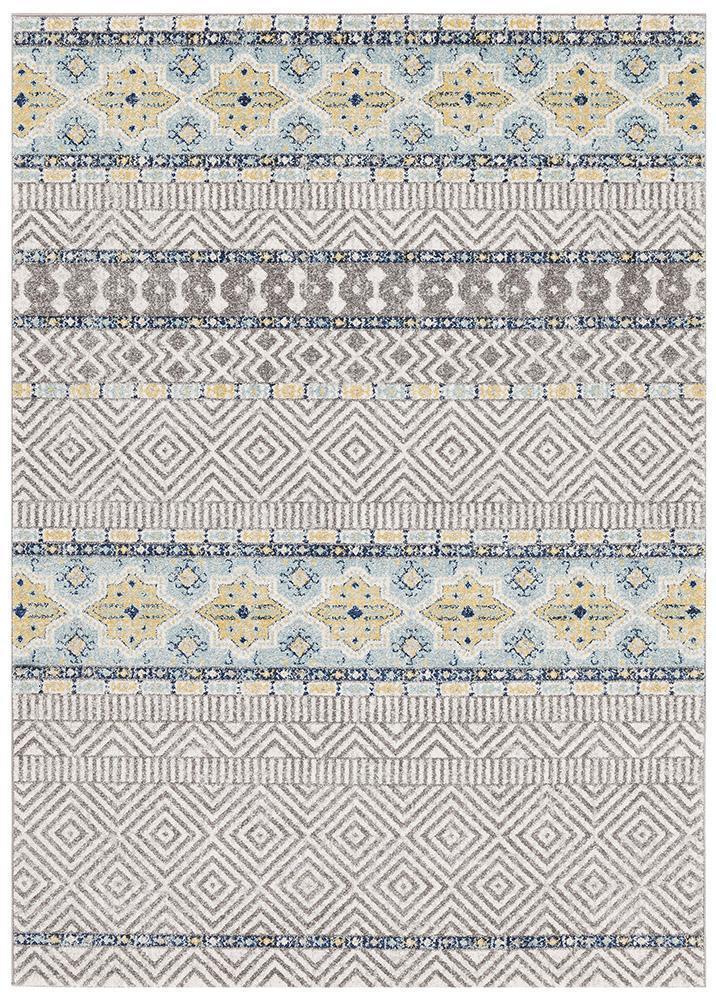 Oasis Sabrina Blue Tribal Rug