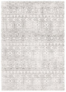 Oasis Ismail White Grey Rustic Rug