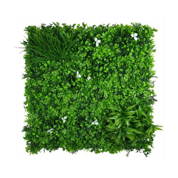 White Oasis Vertical Garden Green Wall Uv Resistant 1X1 M