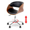 PU Leather Curved Office Chair