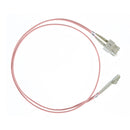 2M Lc Sc Om4 Multimode Fibre Optic Cable 2Mm Oversleeving Salmon Pink