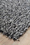 Orlando  Collection Black White Rug