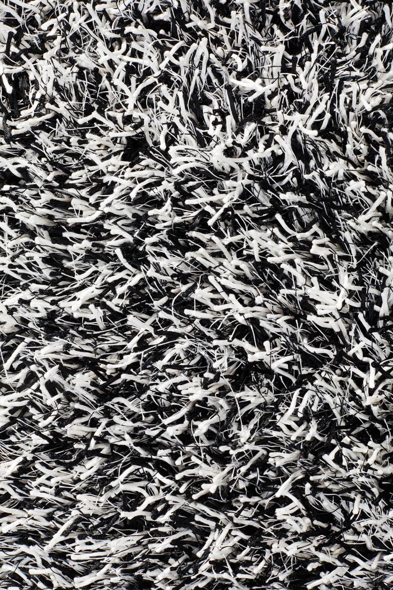 Orlando  Collection Black White Rug