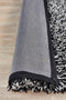 Orlando  Collection Black White Rug