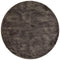 Oslo Round Shag Ash Brown Rug