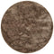 Oslo Round Shag Latte Rug