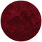 Oslo Round Shag Red Rug