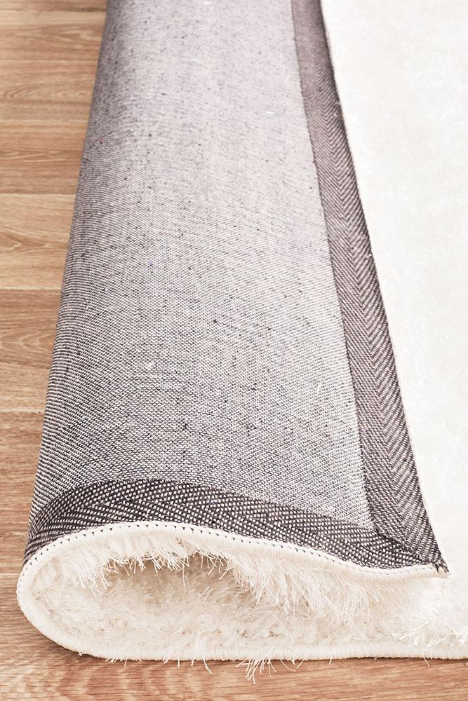Oslo Shag White Rug