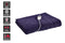 Ovela Washable Plush Electric Heated Throw Blanket (160cm x 130cm, Orchid)