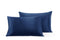 Ovela Set of 2 Mulberry Silk Pillowcases (Navy)