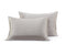 Ovela Set of 2 Mulberry Silk Pillowcases (Silver)